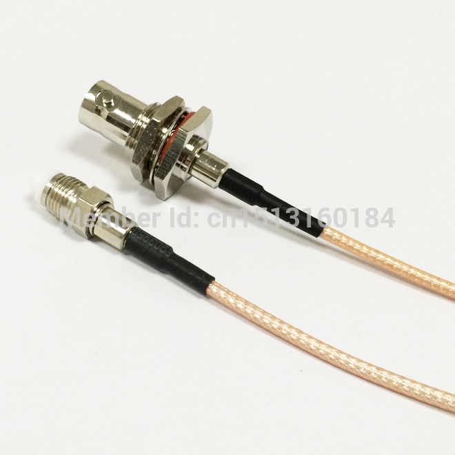 Modem coaxial Cable BNC Female Jack Connector To FME Female Jack Connector RG316 Cable 15CM 6inch Adapter