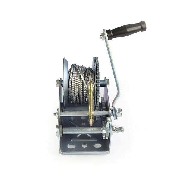 Manual winch 1800 LB winch of wire rope