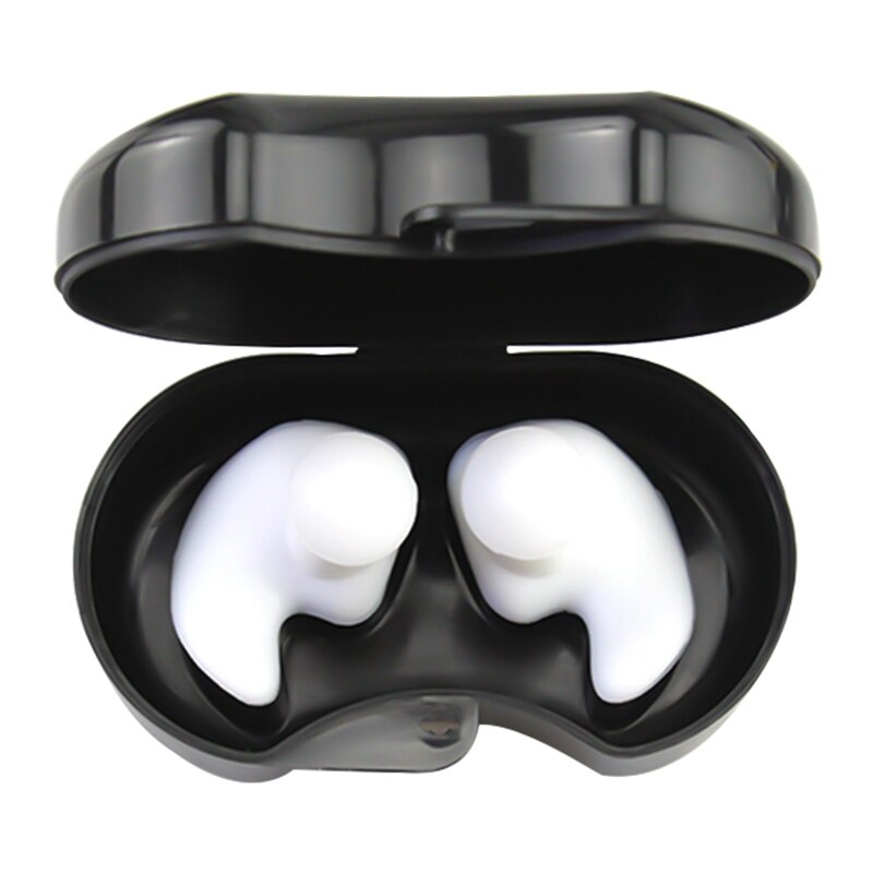 1 Paar Zwemmen Oordopjes Zachte Siliconen Voor Kids Volwassenen Douchen Zwemmen Snorkelen Surfen Waterdichte Anti-geluid Zwemmen Oordoppen: WT