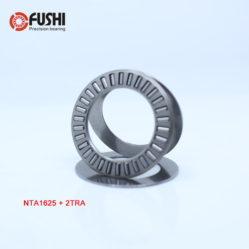 Cojinete de agujas de empuje NTA1625 + 2TRA pulgadas, con dos arandelas TRA1625 de 25,4x39.675x1.984mm (5 uds), rodamientos TC1625 NTA 1625