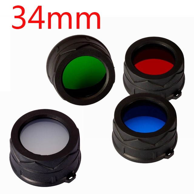 Nitecore RGB Lantern Filter Diffused Mineral Coated Glass Lens For The Flashlight With Head Of 34mm MT26 RRT-2 RRT21