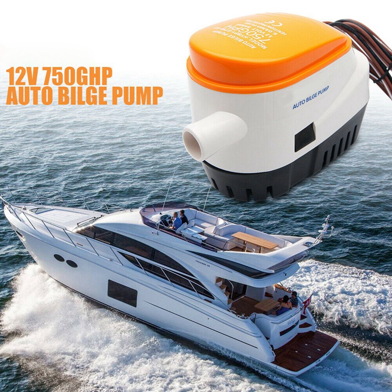 Automatische 12V Lenzpumpe 750Gph mit Interne schweben Schalter Auto Wasser Stiefel Tauch Auto Pumpe mit schweben Schalter Marine /köder: Ursprünglich Titel