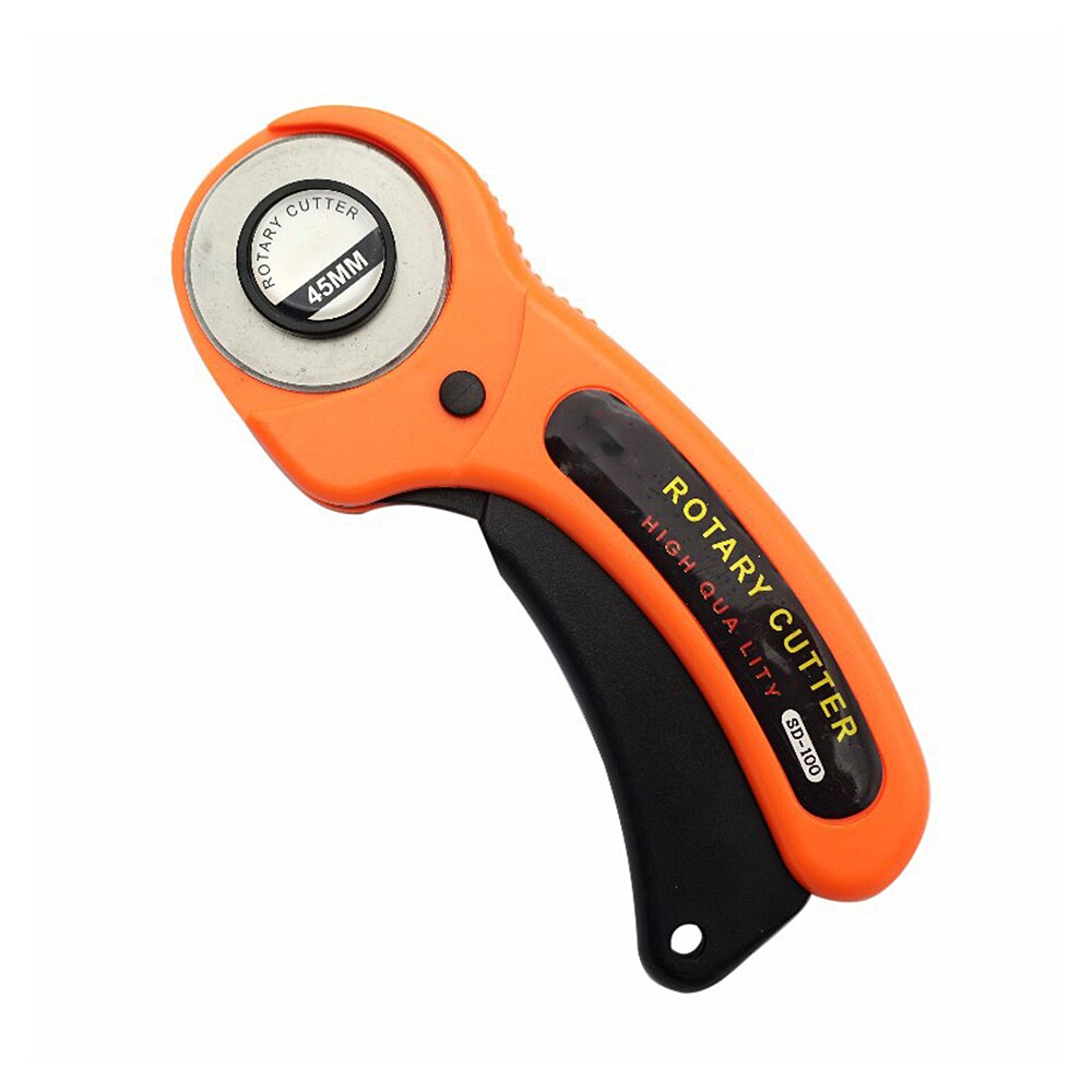 45mm fabric rotary cutter Leather Cutting Tools Leather Craft Fabric Circular Blade Knife DIY Patchwork Sewing Quilting