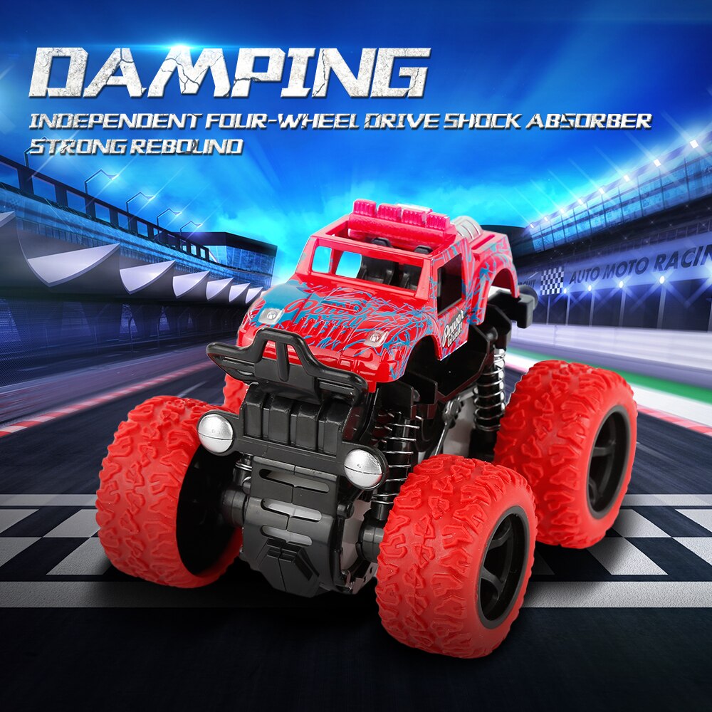 Inertie Vier-Wheel-Drive off-Road Voertuig Kinderen Simulatie Model Auto Anti-Onbreekbaar Speelgoed Auto Baby auto Model