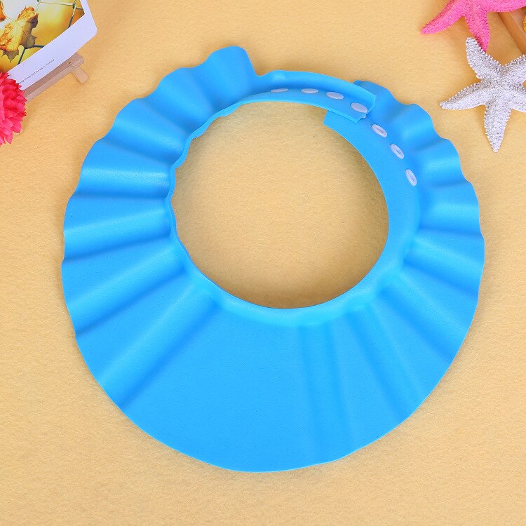 Nette Solide EVA Baby Waschen Hütte freundlicher Dusche Kappe Neugeborenen Wasserdicht Haarschnitt Hütte Shampoo Kappe Für Art Schutz