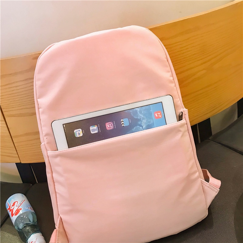 DCIMOR Waterproof Nylon Women Backpack Female Large capacity high schoolbag Korean Vintage girl Shoulder Bags Travel Bag Mochila