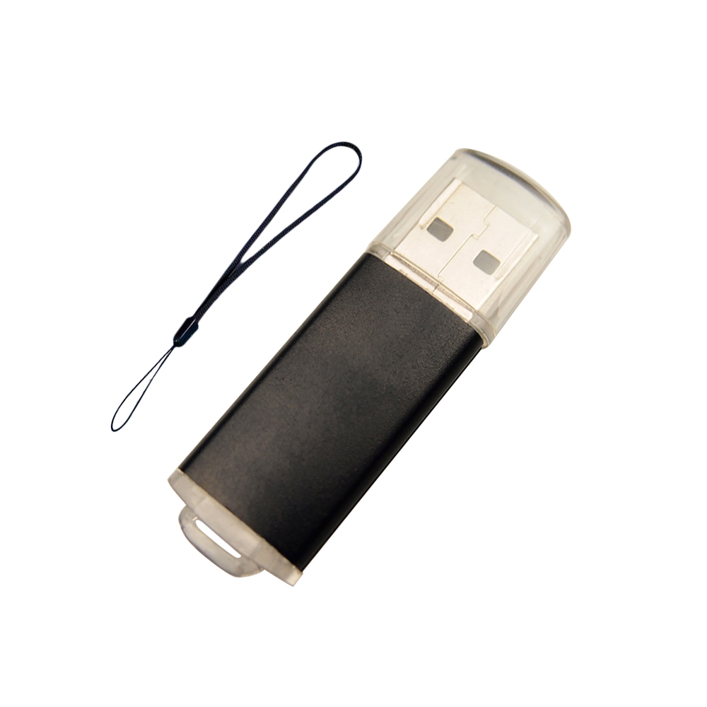 Metal USB Flash Drive 8GB 16GB 32GB 64GB 128GB Pen Drive 8 16 32 64 128 GB Pendrive Memory Stick Drives U Disk 2.0 Waterproof: black / 128 GB