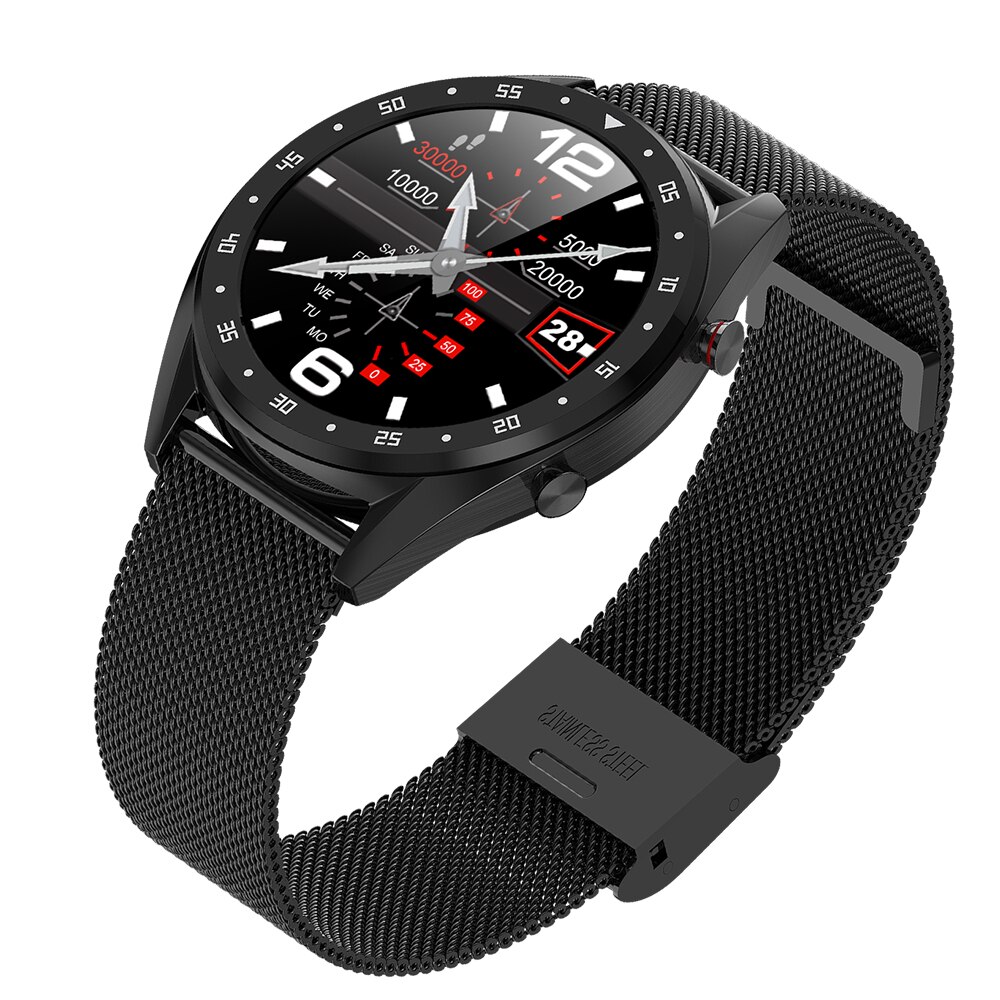 Microwear L7 SmartWatch Männer IP68 Wasserdichte Smartwatch Fitness Armbinde Tracker Armbanduhr Herzfrequenz EKG Monitor Anruf Erinnerung