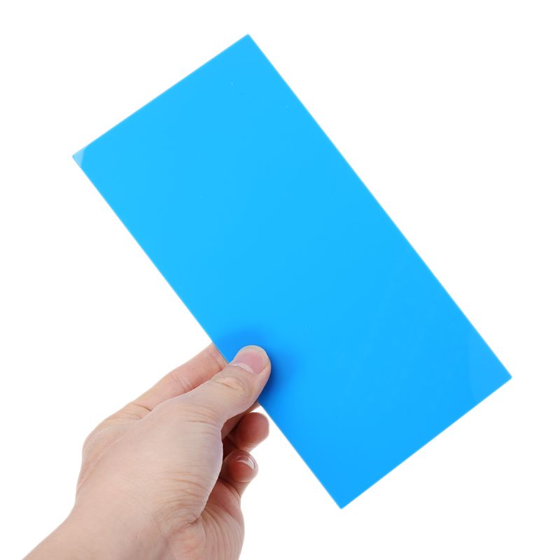 10X20cm Plexiglass Board Colored Acrylic Sheet DIY Toy Accessories Model Making
