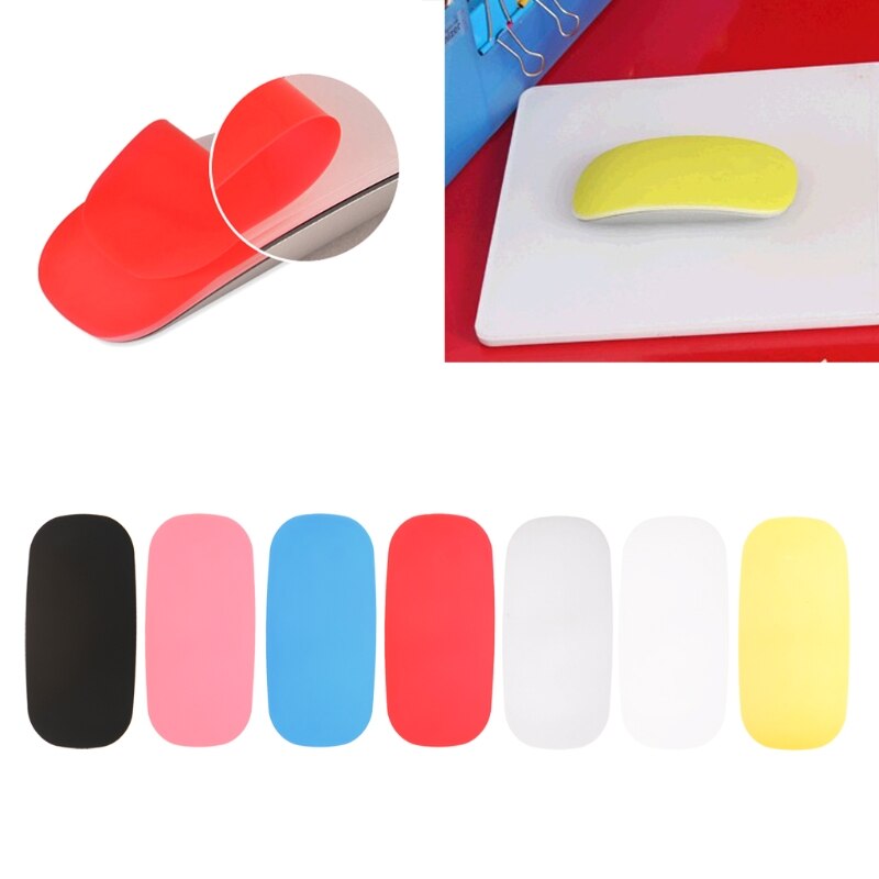 Doux Ultra-mince Coque Housse pour Apple Magic Mouse Étui En Silicone Couverture Solide