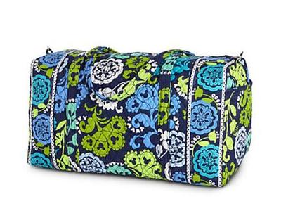 Lconic Large Travel Duffel: Green