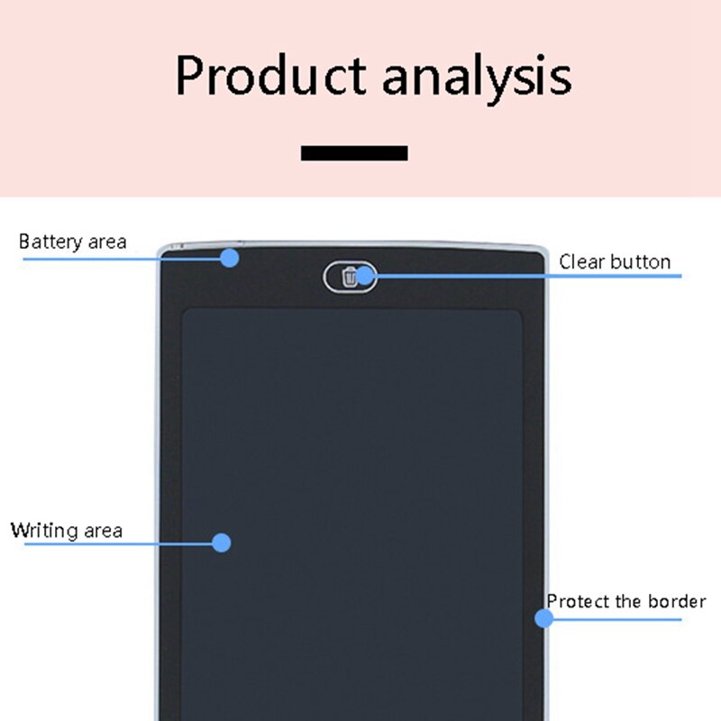 8.5 Inch LCD Writing Tablet Digital Drawing Tablet Handwriting Pads Portable Electronic Ultra-Thin Tablet Board