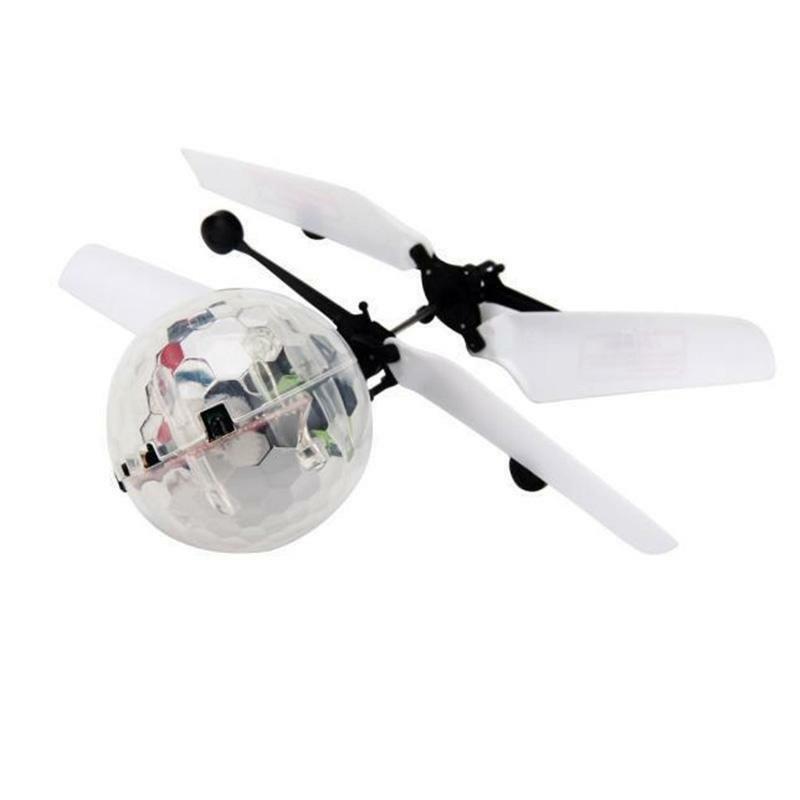 Magic Elektrische Vliegende Bal Infrarood Sensor Helicopter Led Light Toy Kids Woondecoratie