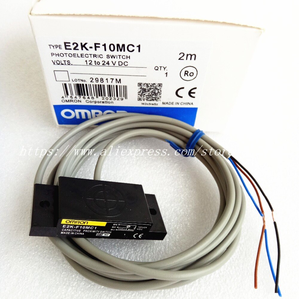 E2K-F10MC1 OMRON Capacitive Proximity Switch Sensor NPN NO