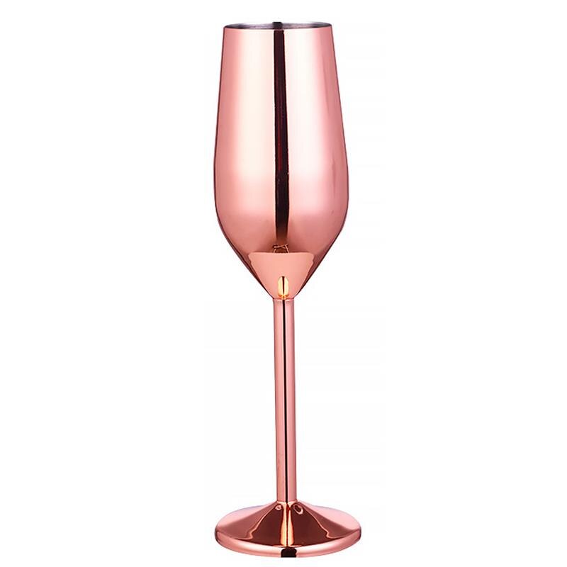 18Oz Roestvrij Staal Wijn Glas 220Ml Champagne Cup Metalen Cocktai Goblet Voor Bar Restaurant: 2