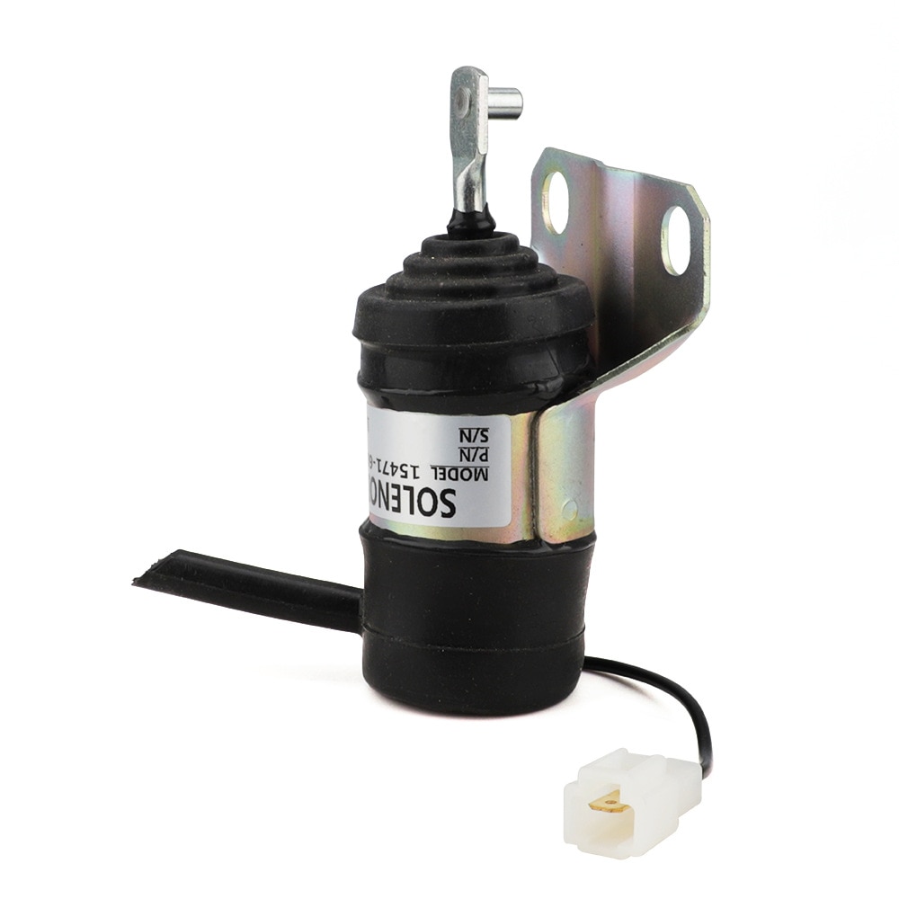 Hoogwaardige brandstofafsluitsolenoïde voor kubota 15471-60010 052600-1001 yc101655 kubota 052600-1000