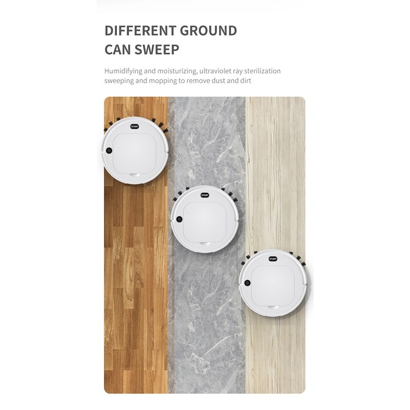 3 in 1 automatische ing robot spray desinfectie uv luie huishoudelijke oplaad reinigingsmachine licht stofzuiger