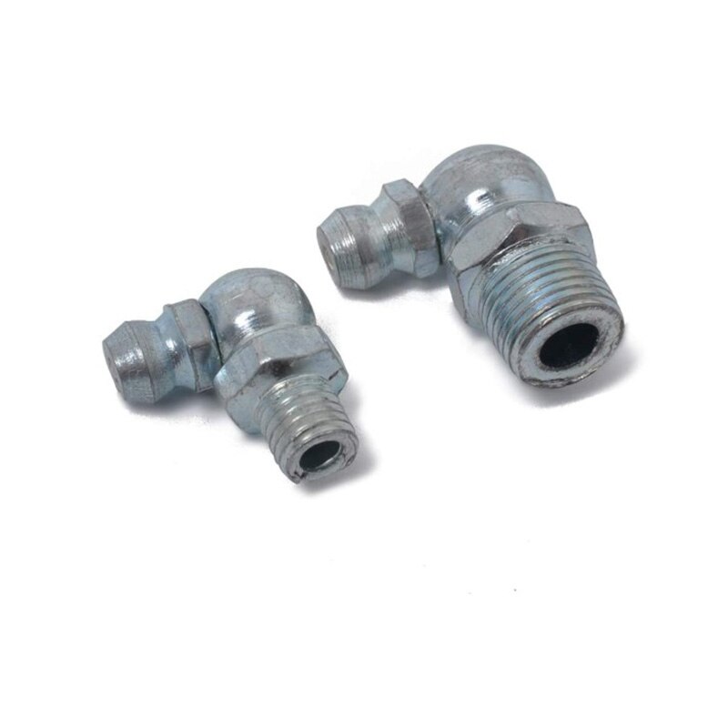 Butter Mouth Set,Metric Hydraulic Zerk Grease Fittings Assortment Kit,123Pcs ( M6 M8 M10 Metric)