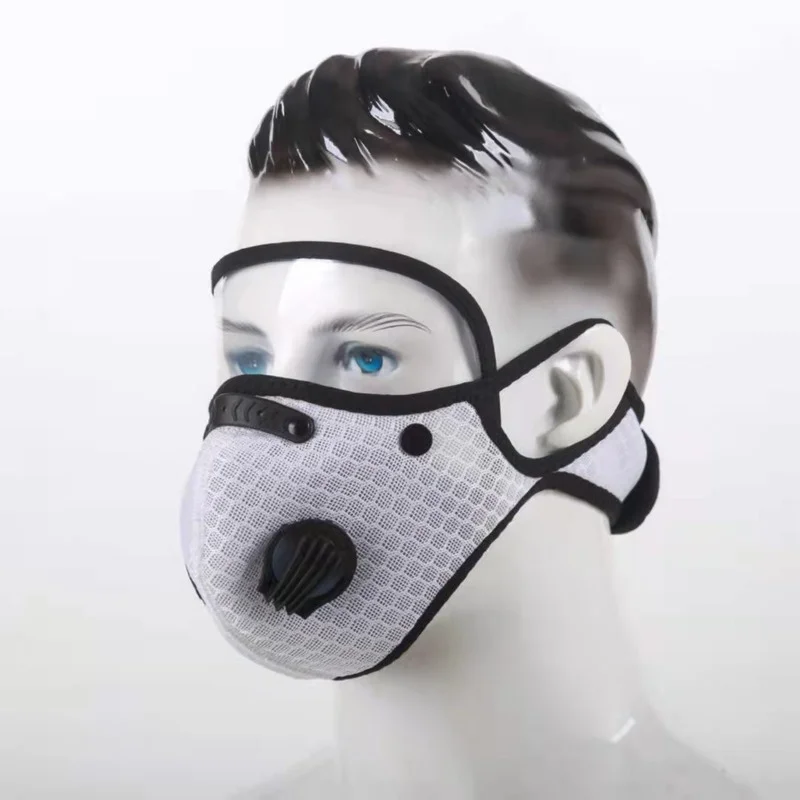 Radsport Schutz gürtel Filter maske draussen Laufen Sport staub dichte warme Maske Linse abnehmbar