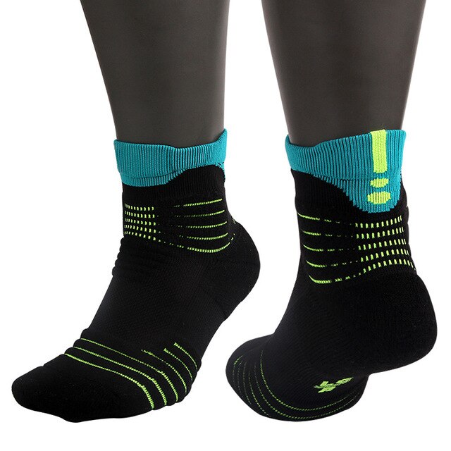 Groene Kleur Alle Sport Sokken 5 paren/set Voor Mannen