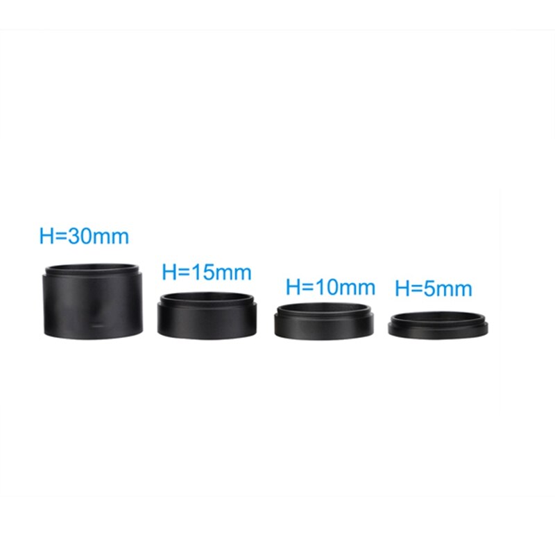 2 Inch M42 Extension Tube Kit 5/10/15/30Mm M42X0.75 on Both Sides for Astronomy Telescope Astrophotography