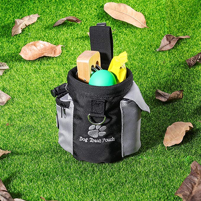 Sac de rangement avec cordon pour chiens | Porte-jouets pour animaux de compagnie, sac de Poop, pochette pour animaux de compagnie, mains libres, sac de ceinture, produit pour animaux de compagnie