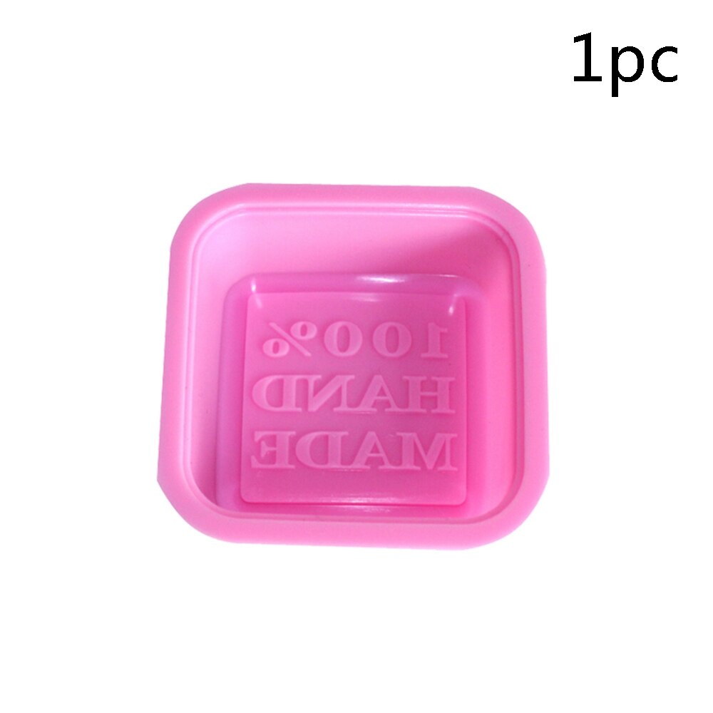 1/2/5pcs Multifunctional Soap Molds For Soap Making Silicone Soap Mold Circle Cupcake Baking Pan Molds Making Supplies: pink 1pc