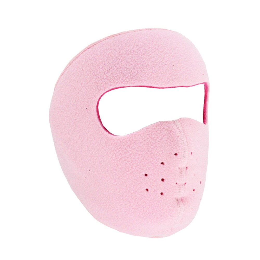 Wiatroszczelna czapka kominiarka zima Snowboard maska narciarska robić jazdy na rowerze motocykl ochrona przed słońcem opaska: różowy