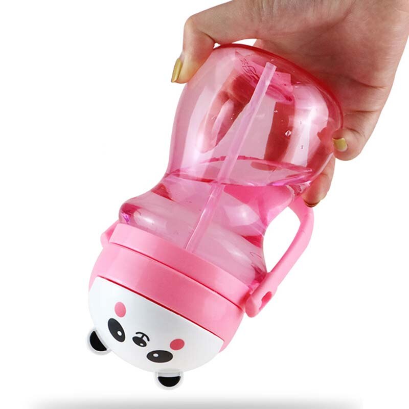 Bouteille d'alimentation pour bébés 2 usage | Eau, bouteille de lait, bouche douce, bec de canard, boisson pour bébé formation, bouteille d'alimentation 400ml