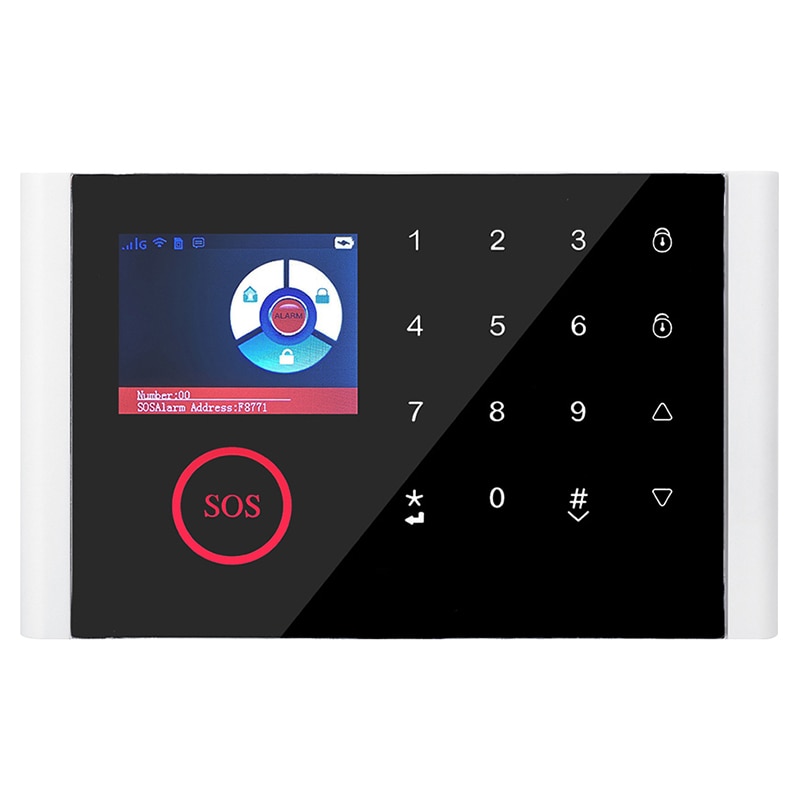 Cs108- wifi tyverialarm vært gsm alarm modtager controller hjem brand alarm vært