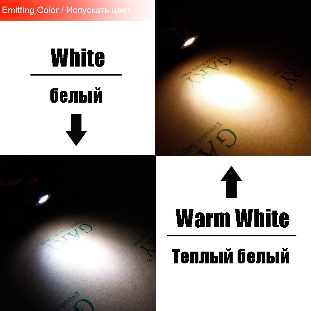 1 W mini Led spot licht mit Fahrer Schrank lampen 110 V 220 V Aluminium scheinwerfer beleuchtung Gelb Warme weiß Blau JQ
