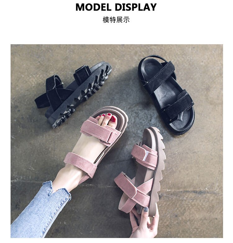 Gladiator Platform Women's Sandals Summer Women Chunky Beach Sandal Denim Comfortable Sandalias Mujer