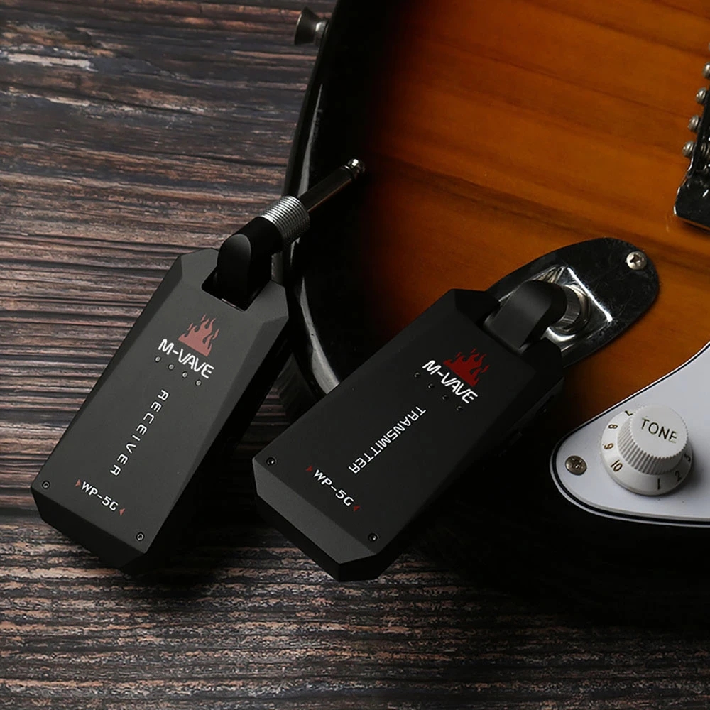 M-VAVE 5,8 G Gitarre Wireless Sender Empfänger Audio Digital Wireless Gitarre System 30M Übertragung für Gitarre Bass Stereo