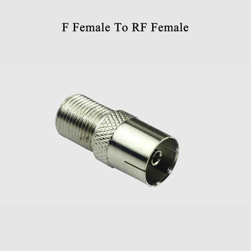 5 stücke F RF Männlich Weiblich Zu Männlich Weiblich STECKER TV koax kabel stecker Digital Kabel Terminal für kabel TV schraube koax stecker F-typ: F weiblich zu RF  Fema