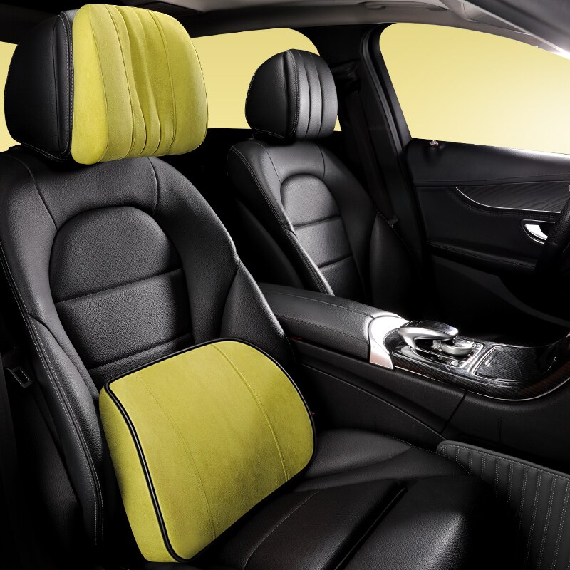 Maybach – appui-tête de voiture Ultra doux et naturel, de classe S, housse de tête, coussin de siège, Support lombaire, oreiller de taille
