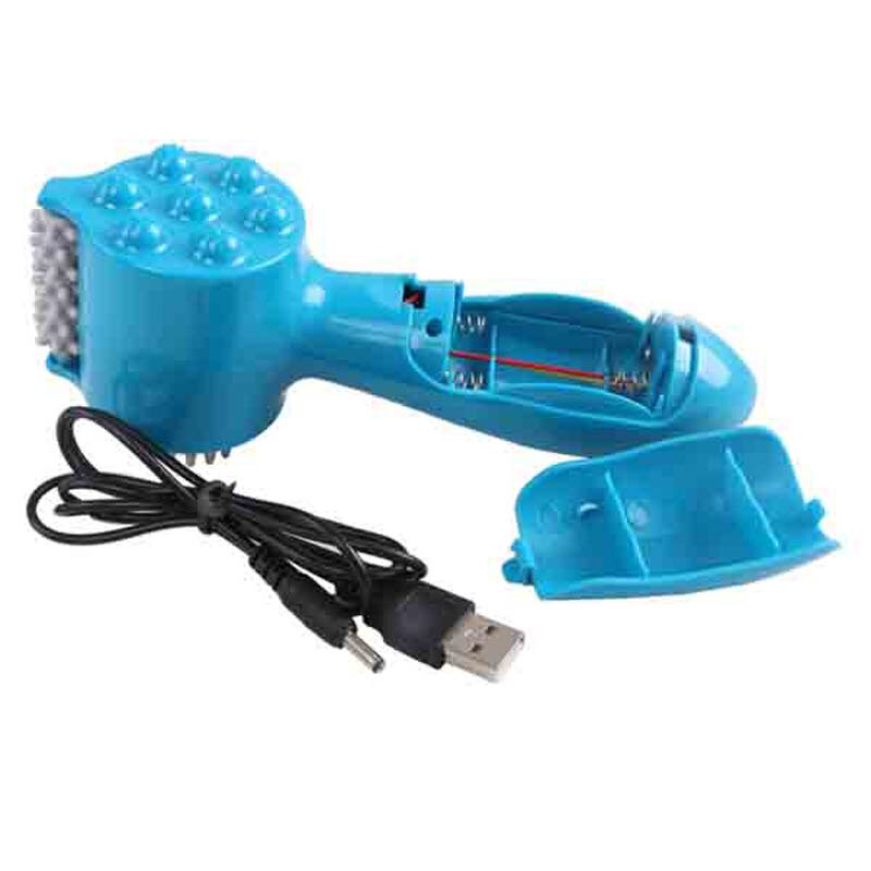 electric head massager USB electric shock the waist shoulder neck massage machine health care equipment massage &amp; relaxation: random