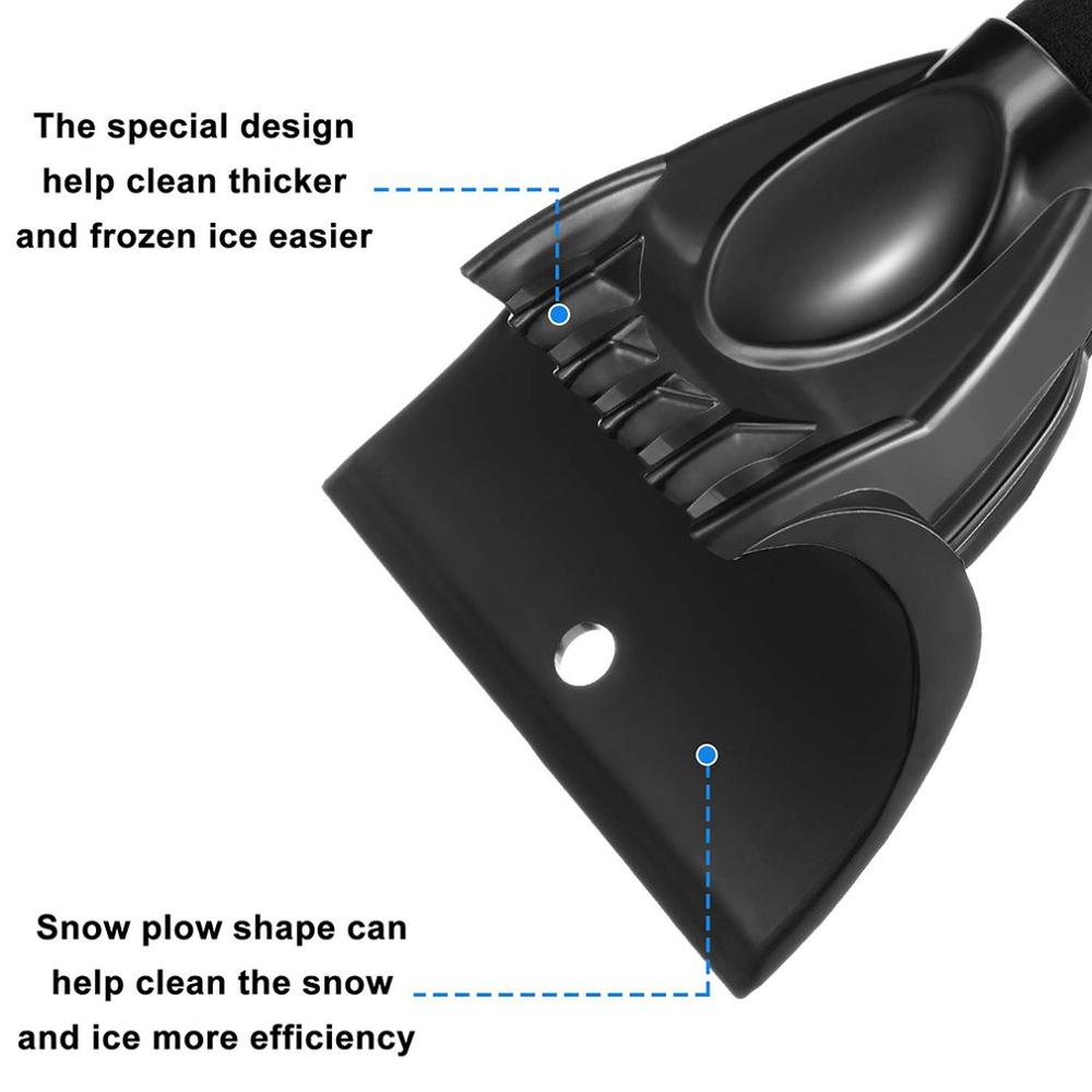 Plastic Ice Scraper Snow Shovel Windshield Auto Defrosting Car Winter Snow Removal Cleaning Tool Ice Scrape