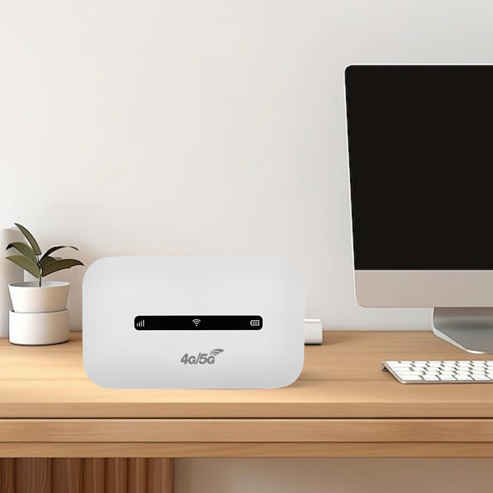 Mobilny router Wi-Fi 4G LTE Bezprzewodowy router internetowy 150 Mb/s z kieszenią na kartę SIM Mobilny hotspot do domu, biura i podróży samochodem