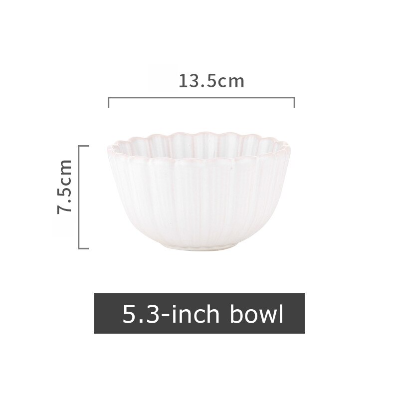 1 Pc Japanse Servies Keramische Wit Blauw Diner Plaat Serveren Gerechten Rijst Ramekin Saus Kom Magnetron Veilig: C