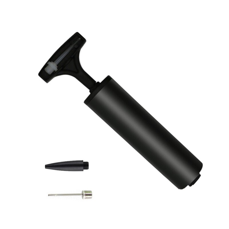 Hand Air Pump Balloon Exercise Ball Air Handle Inflator Ball Pump for Basketball goods: Black