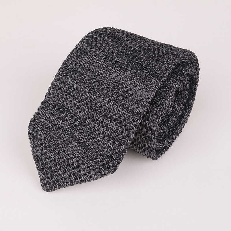 Corbatas de punto para hombre, 6cm, vestido de negocios a la , ropa informal con corbata de lana, Corbatas formales para boda,: ZZJ-083