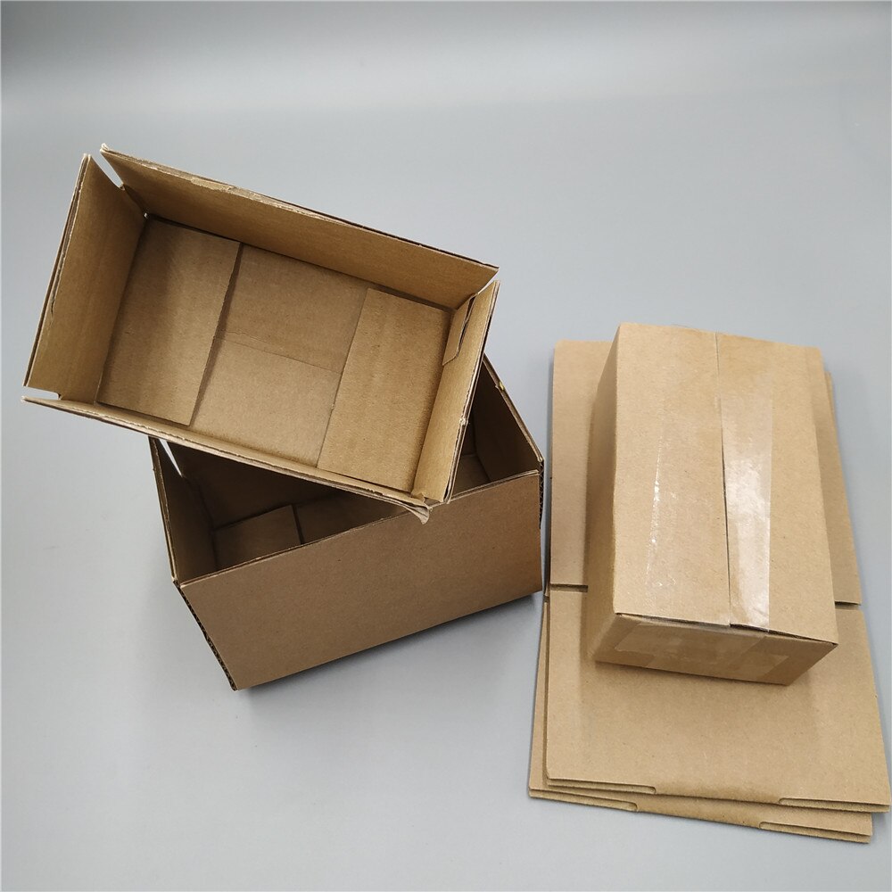Caja de cartón corrugado para ropa, embalaje para camisetas y , 19,5x10,5x6,7 cm, 20 unidades