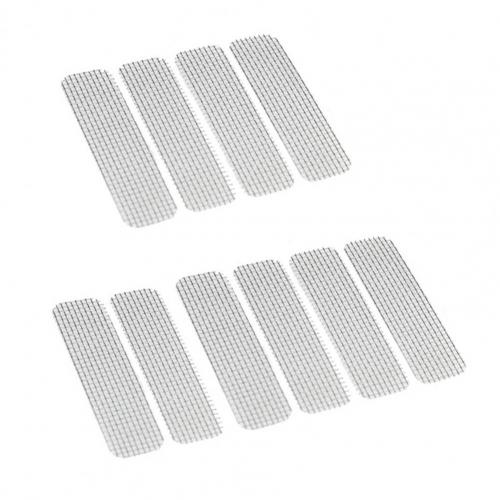 10Pcs Window Patches Self-adhesive DIY Fly Screen Repair Patches for Home Anti-mosquito Flies Door Window Supplies: Default Title