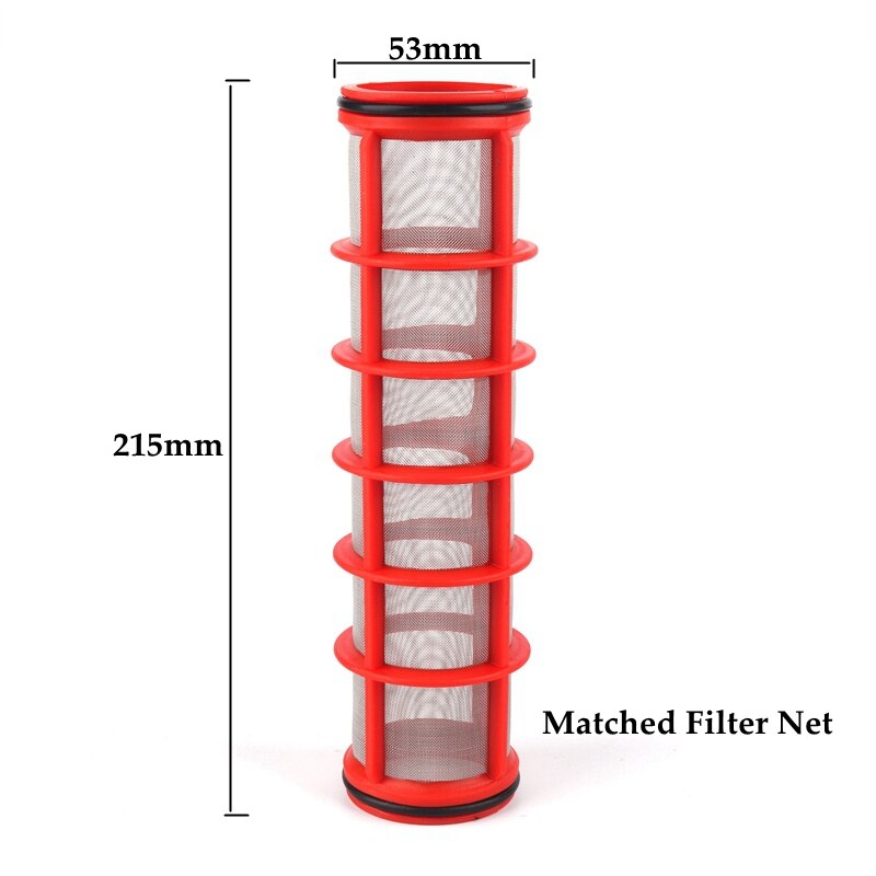 Filtro de agua transparente de 2 ", filtros de tubería Visible, elemento de filtro de acero inoxidable, filtro de Micro irrigación, filtros de flujo más grandes