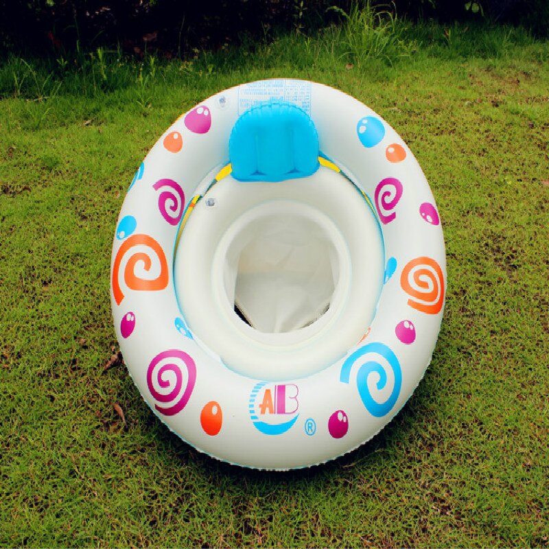 Sommar baby simring baby armhåla ring baby sittande ring flytande ring baby sätesring livboj 0- 3 år gammal 0.3 sporter: Cirkel vit