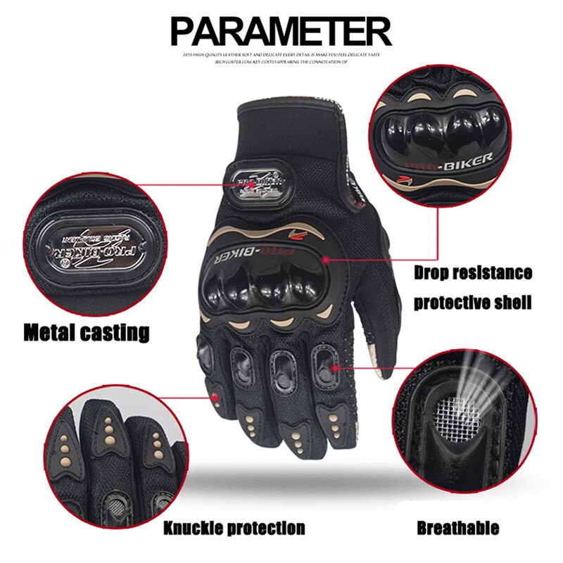Motorfiets Touchscreen handschoenen MTB ATV Motor downhill Biker Handschoen motorcross luvas guantes moto Handschoenen
