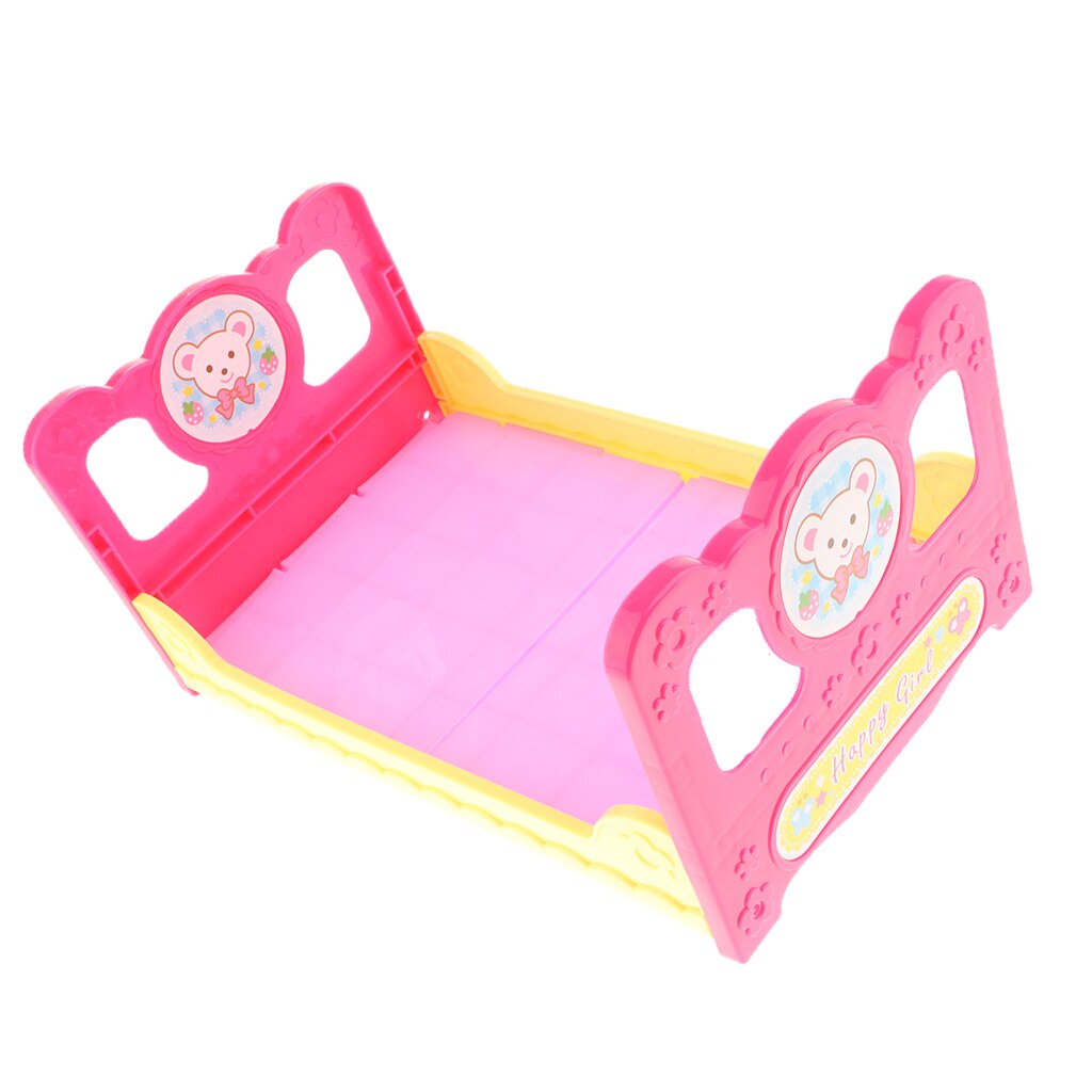 Dollhouse Camera dei bambini Camera Da Letto Del Bambino Letto Mobili Giocattolo per la Bambola