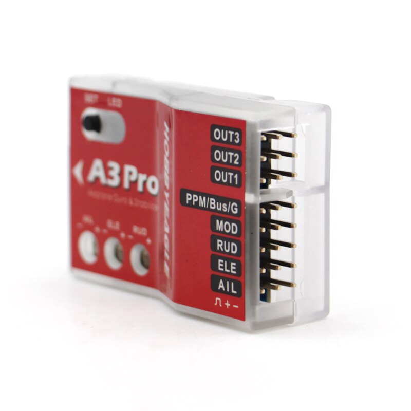 100% genuine HobbyEagle A3 Pro Flight Controller 6-axis airplane gyro & stabilizer System for RC 3D trick Airplane Fixed Wing