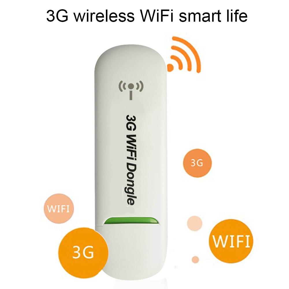 Network Hotspot Car Mobile Pocket Mini Wireless Router Desktop PC 3G WiFi Dongle Adapter USB Modem Tablet Laptop Travel Office