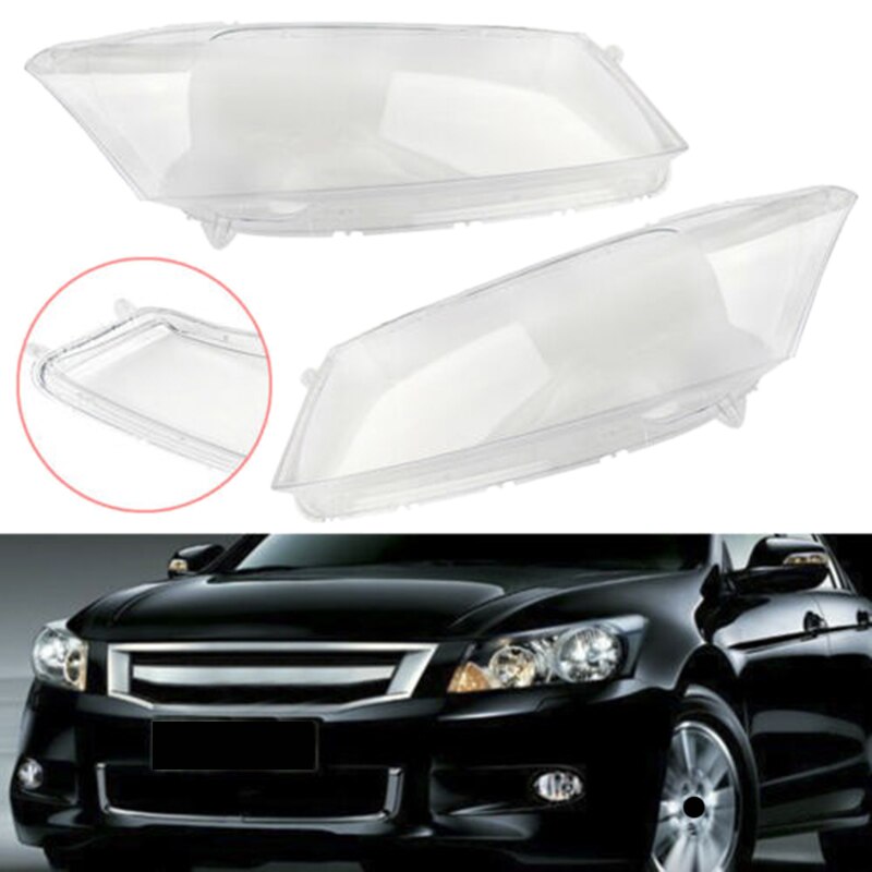 Auto Koplamp Lens Cover Vervanging Koplamp Head Light Lamp Shell Cover voor Honda Accord